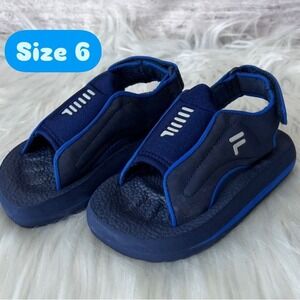 Fila Infs Fun 4 You Navy Royal Blue Infant Sandals Size 6 72S059EE-415